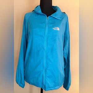 Windbreaker, teal blue
